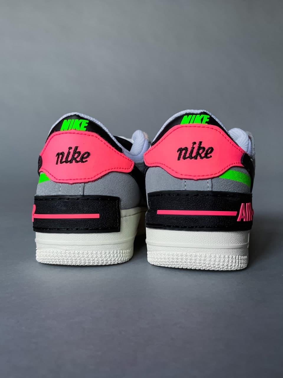 Nike Air Force Shadow Black Grey