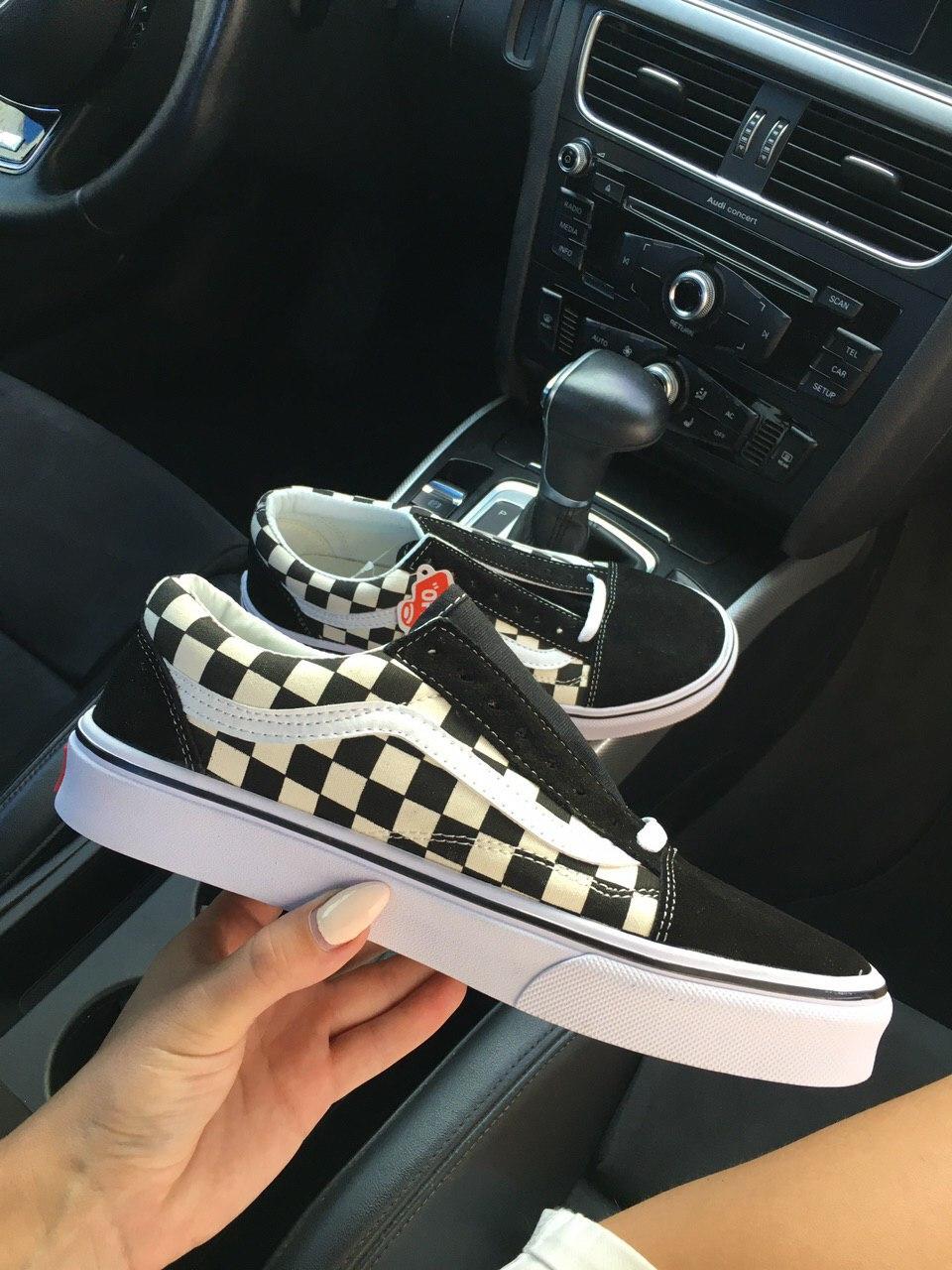 Vans Old Skool Mix Checker Black White\