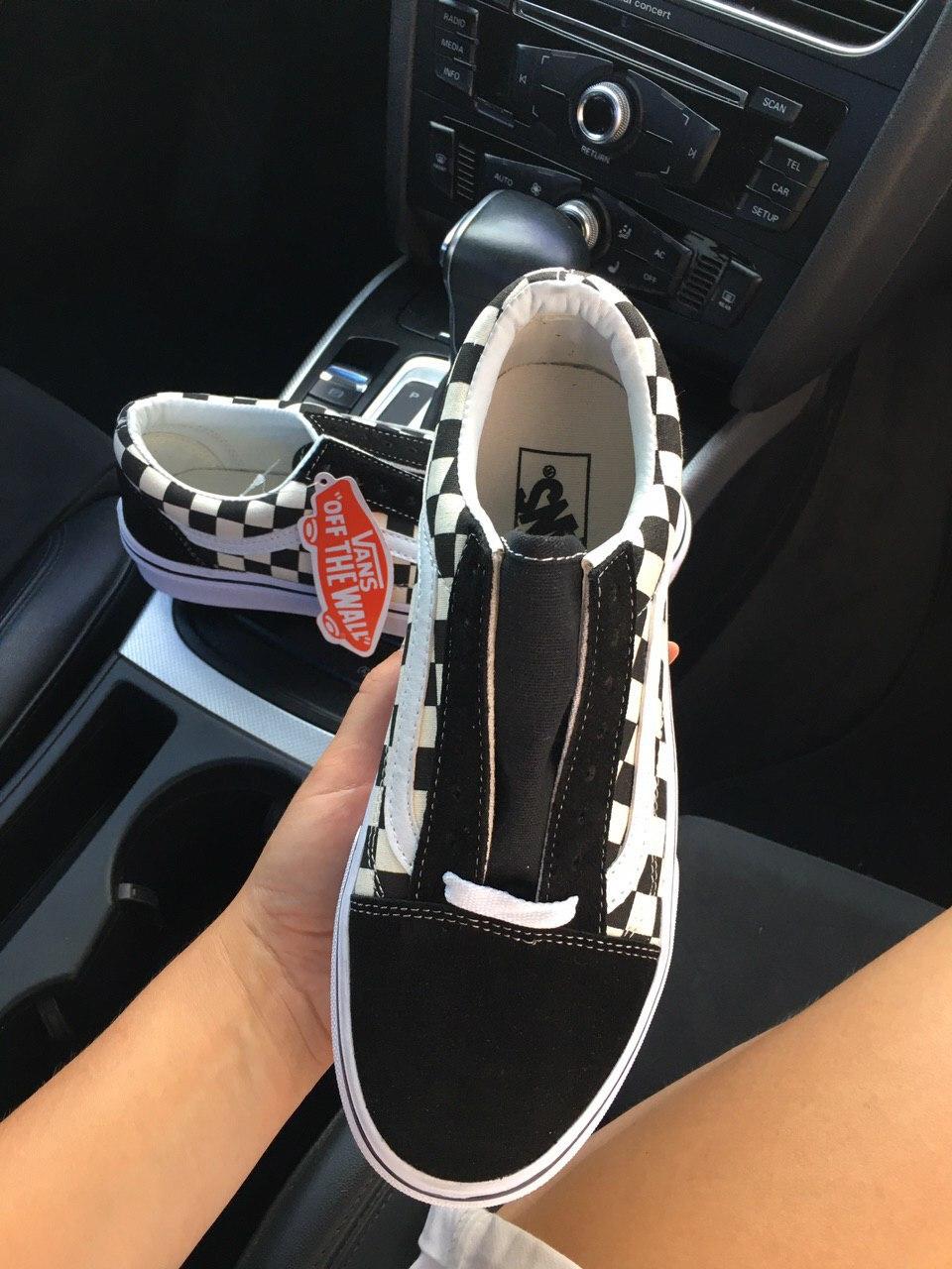 Vans Old Skool Mix Checker Black White\