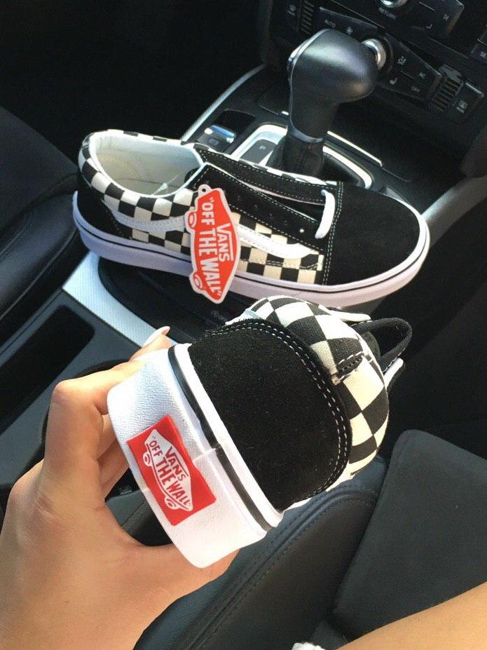 Vans Old Skool Mix Checker Black White\