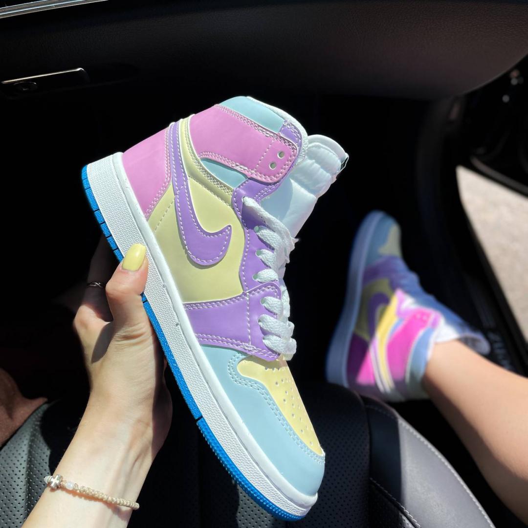 Nike Air Jordan 1 Retro High Violet White
