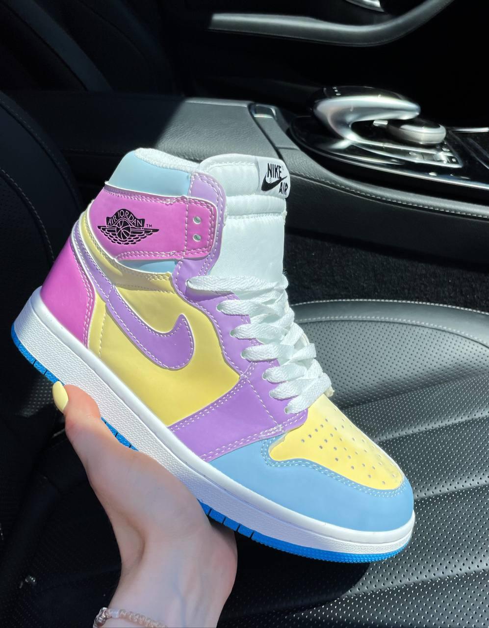 Nike Air Jordan 1 Retro High Violet White
