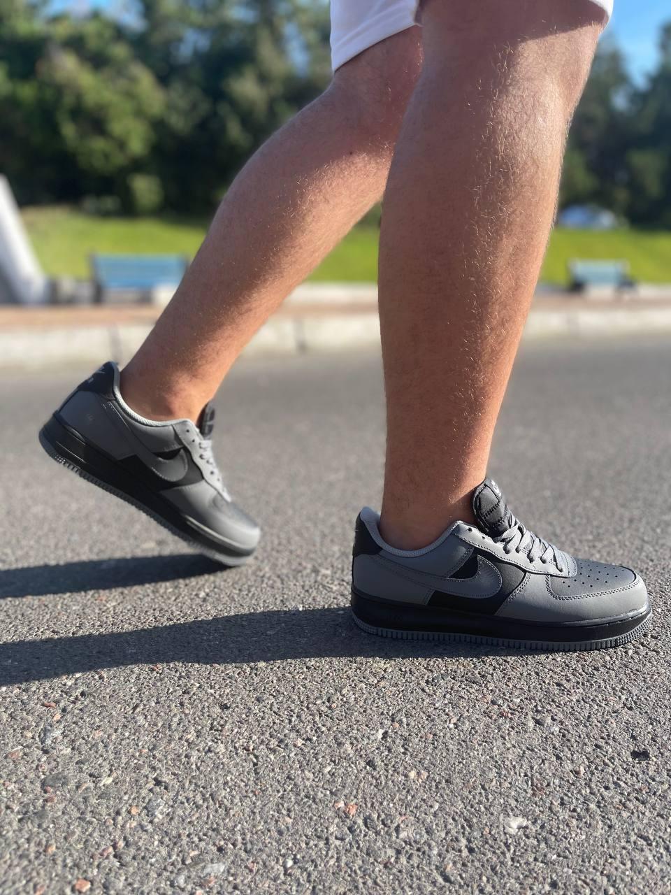 Nike Air Force 1 Grey Black