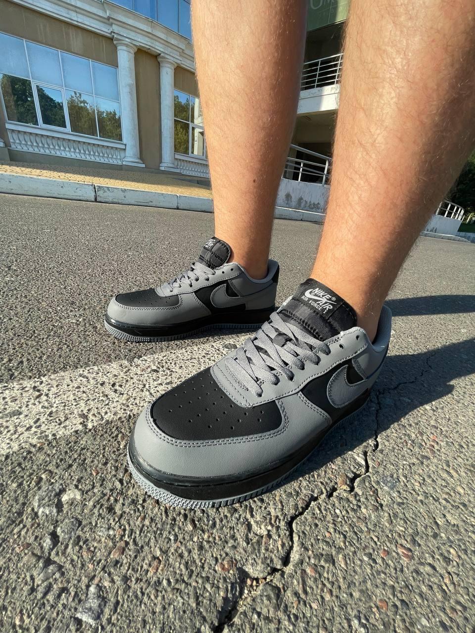 Nike Air Force 1 Grey Black