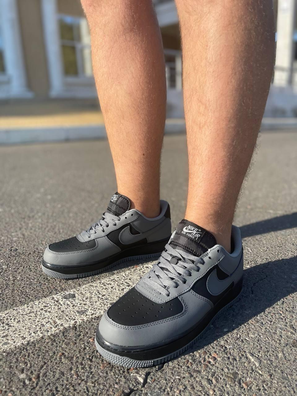 Nike Air Force 1 Grey Black