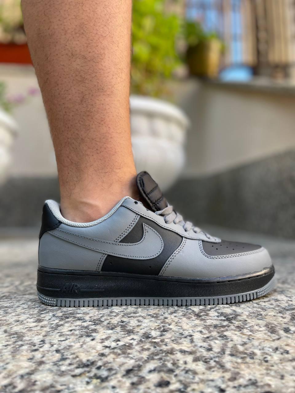Nike Air Force 1 Grey Black