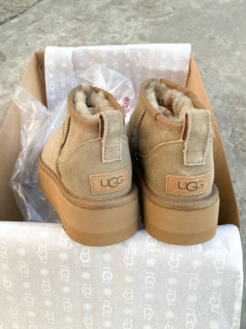 UGG Ultra Mini Platform Beige 2.0