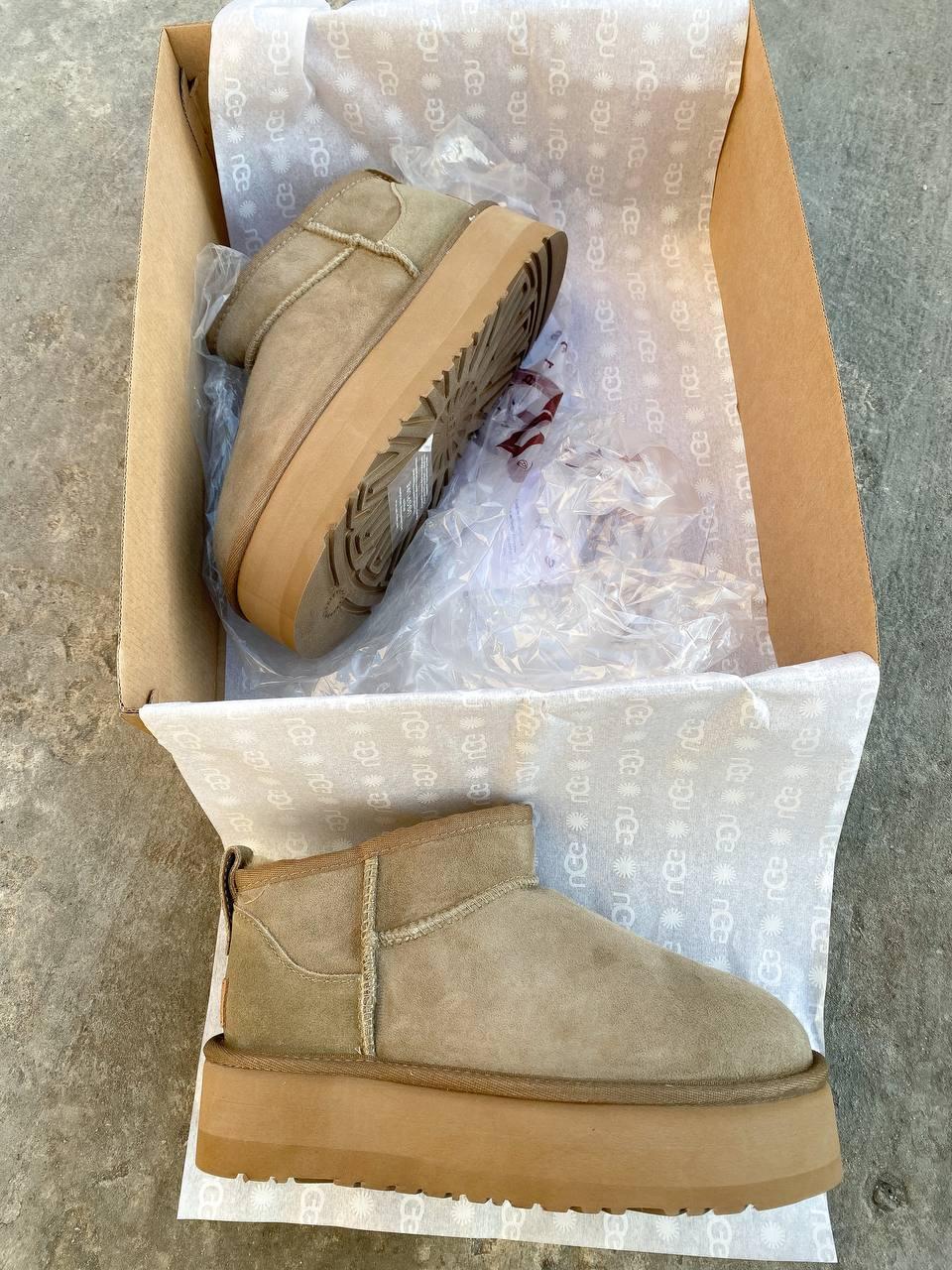 UGG Ultra Mini Platform Beige 2.0