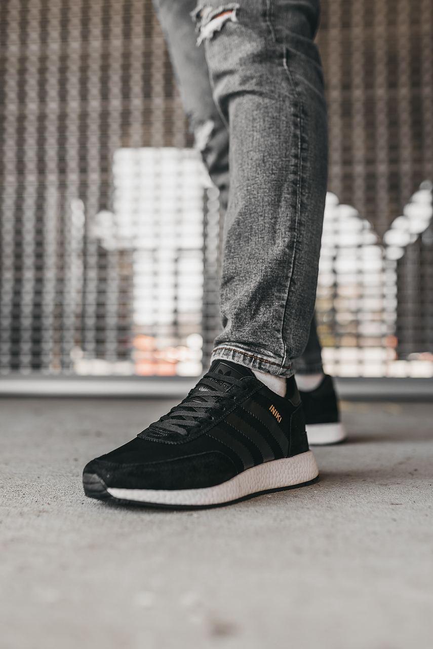 Adidas Iniki Black White