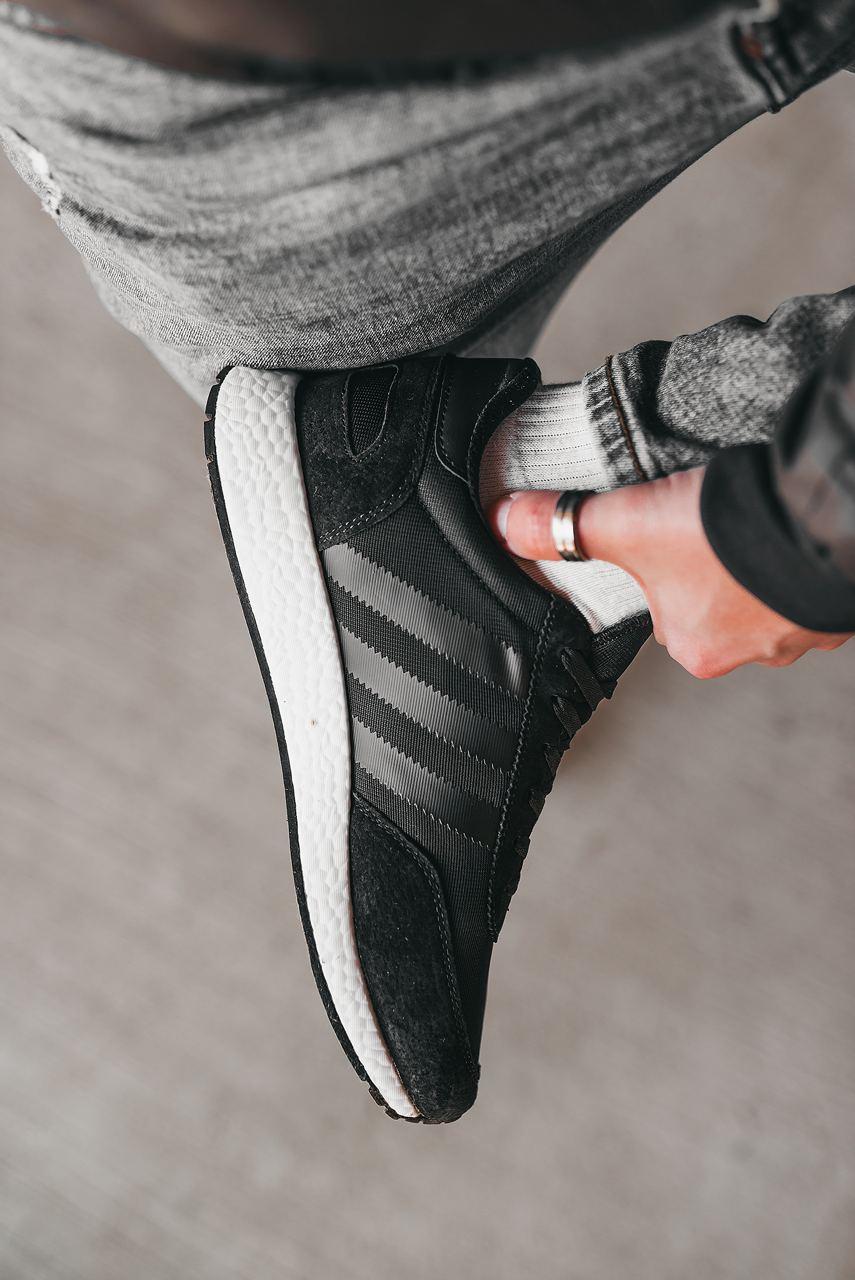 Adidas Iniki Black White