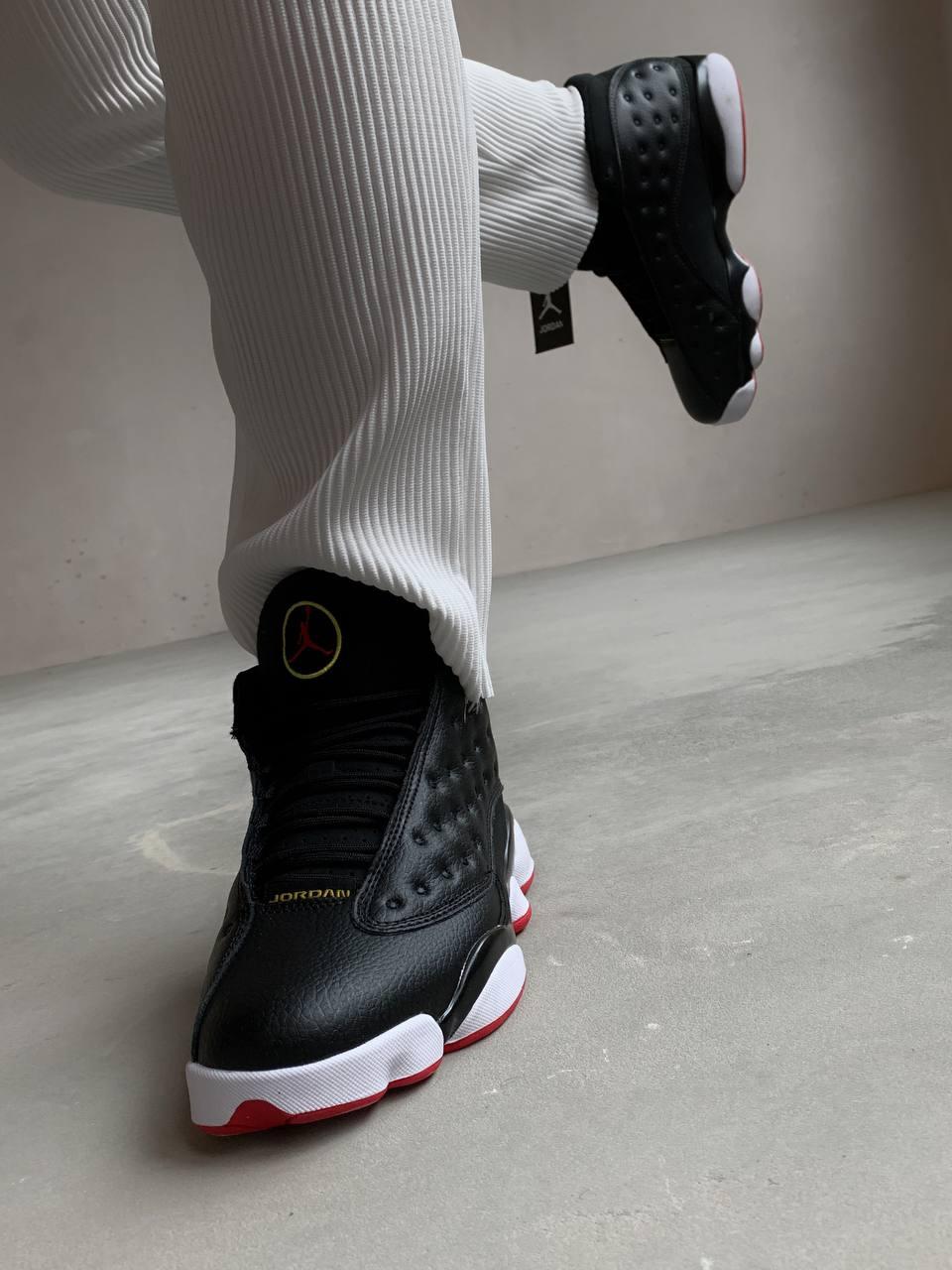 Nike Air Jordan Retro 13 Black White 2