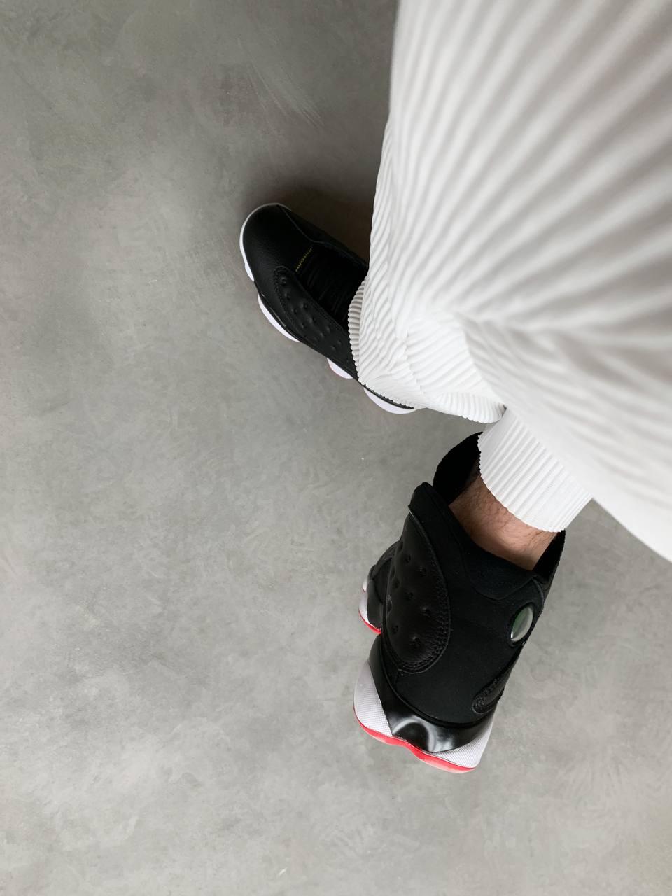 Nike Air Jordan Retro 13 Black White 2