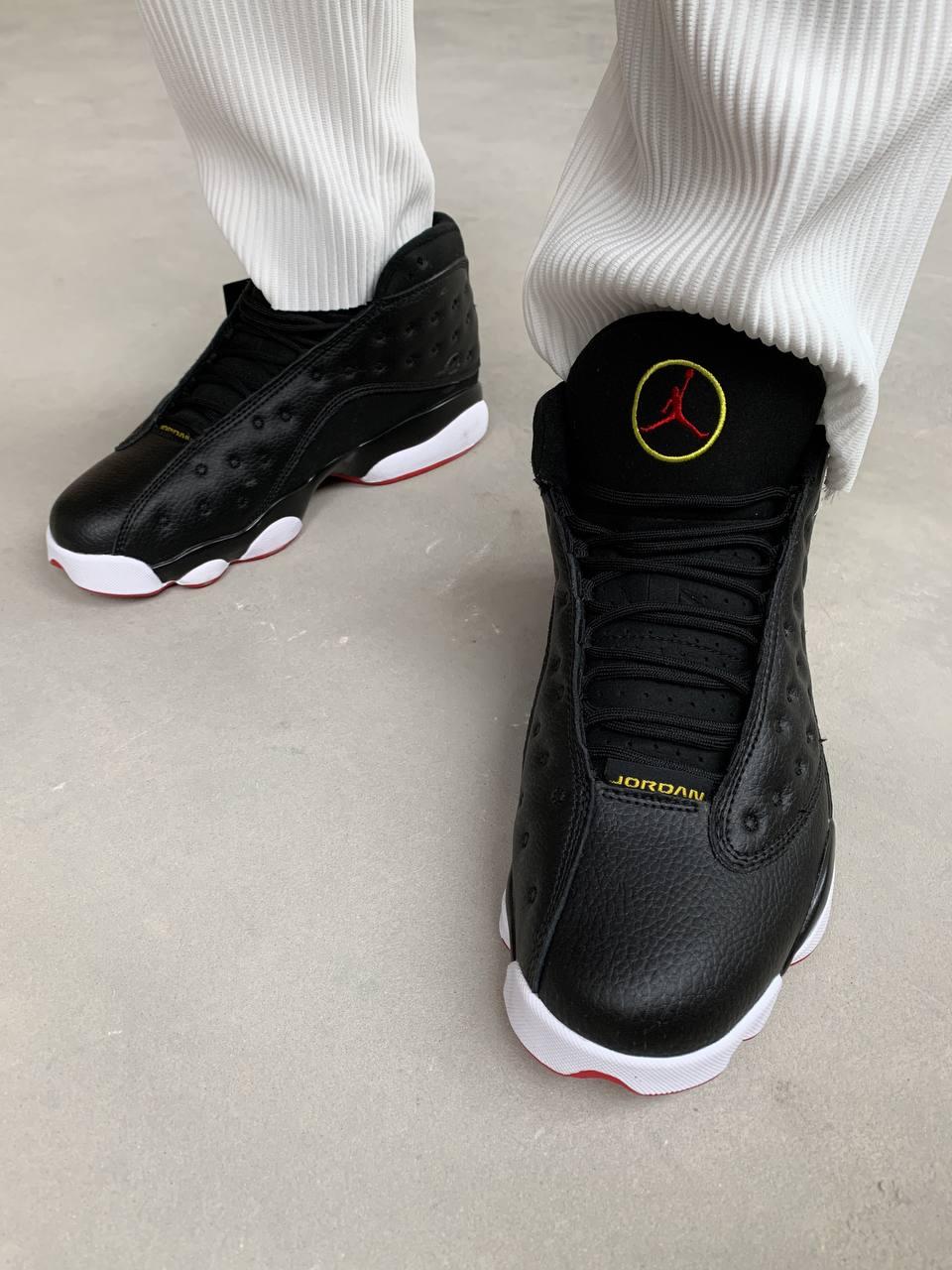 Nike Air Jordan Retro 13 Black White 2