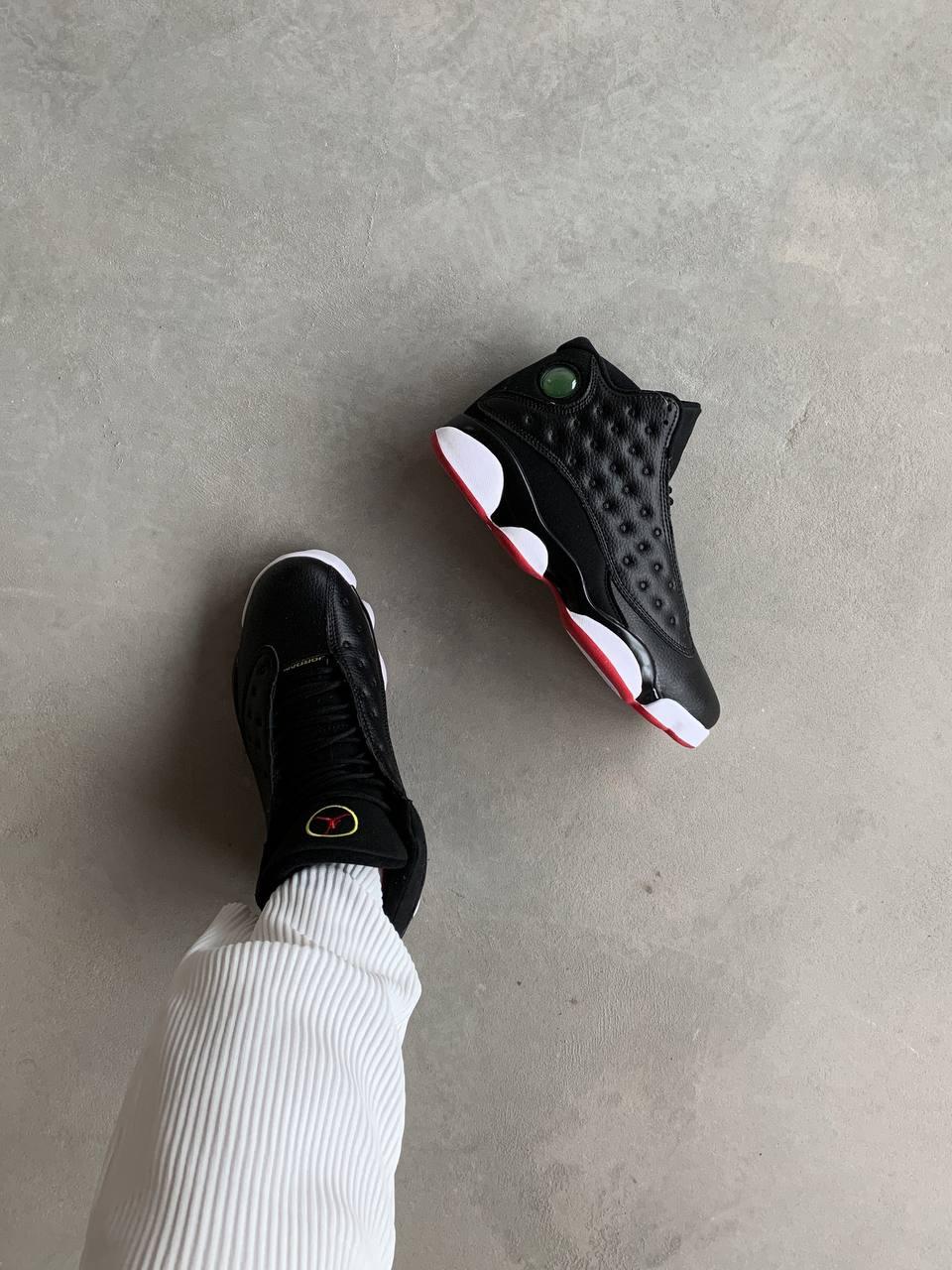 Nike Air Jordan Retro 13 Black White 2