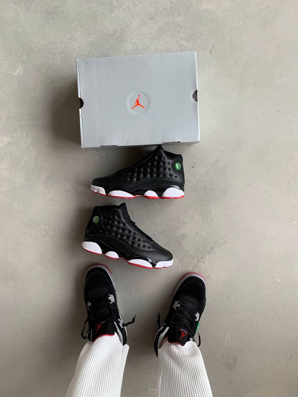 Nike Air Jordan Retro 13 Black White 2