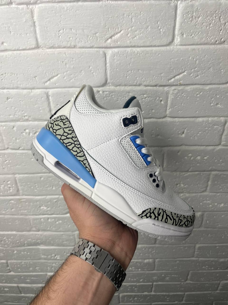Nike Air Jordan 3 White Blue