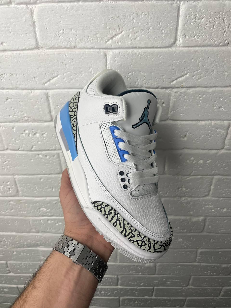 Nike Air Jordan 3 White Blue