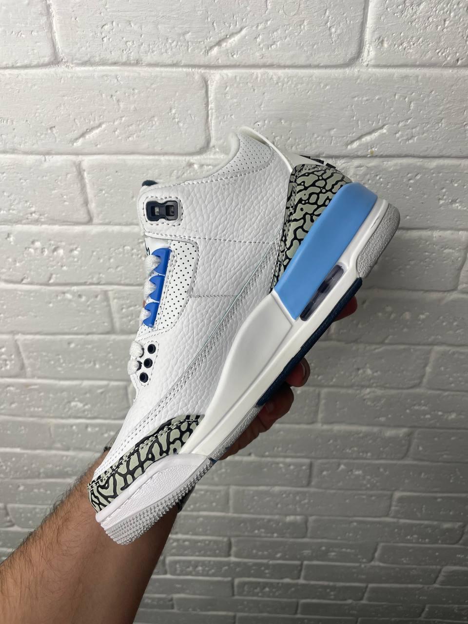 Nike Air Jordan 3 White Blue