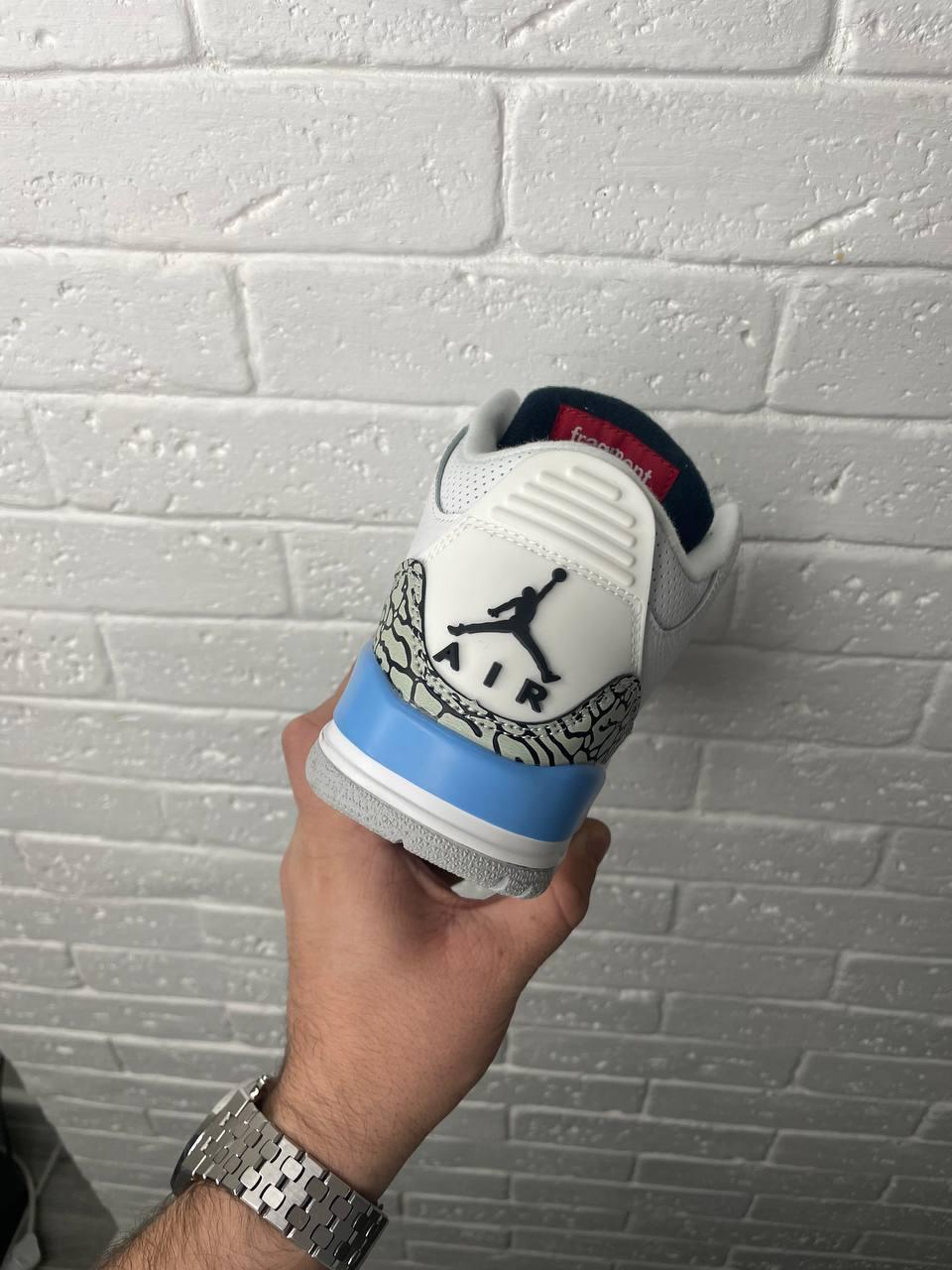 Nike Air Jordan 3 White Blue