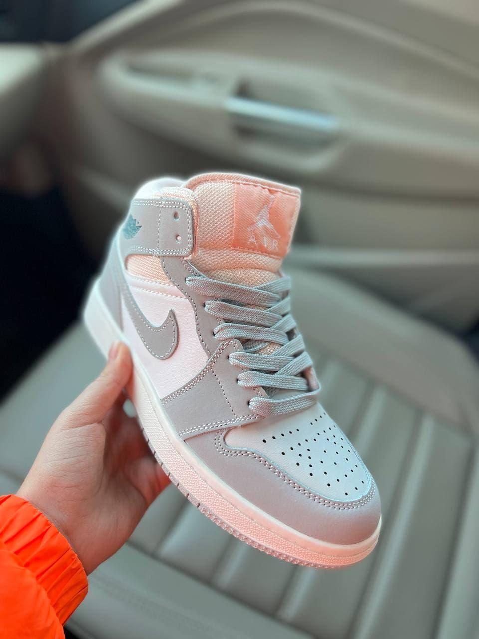 Nike Air Jordan 1 Retro High Grey White Orange