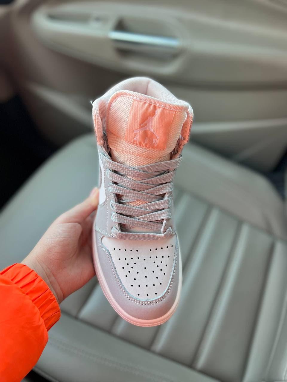 Nike Air Jordan 1 Retro High Grey White Orange