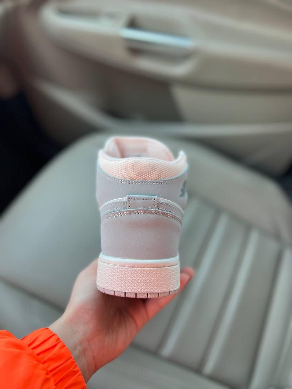 Nike Air Jordan 1 Retro High Grey White Orange