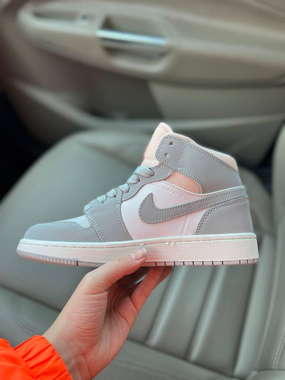 Nike Air Jordan 1 Retro High Grey White Orange