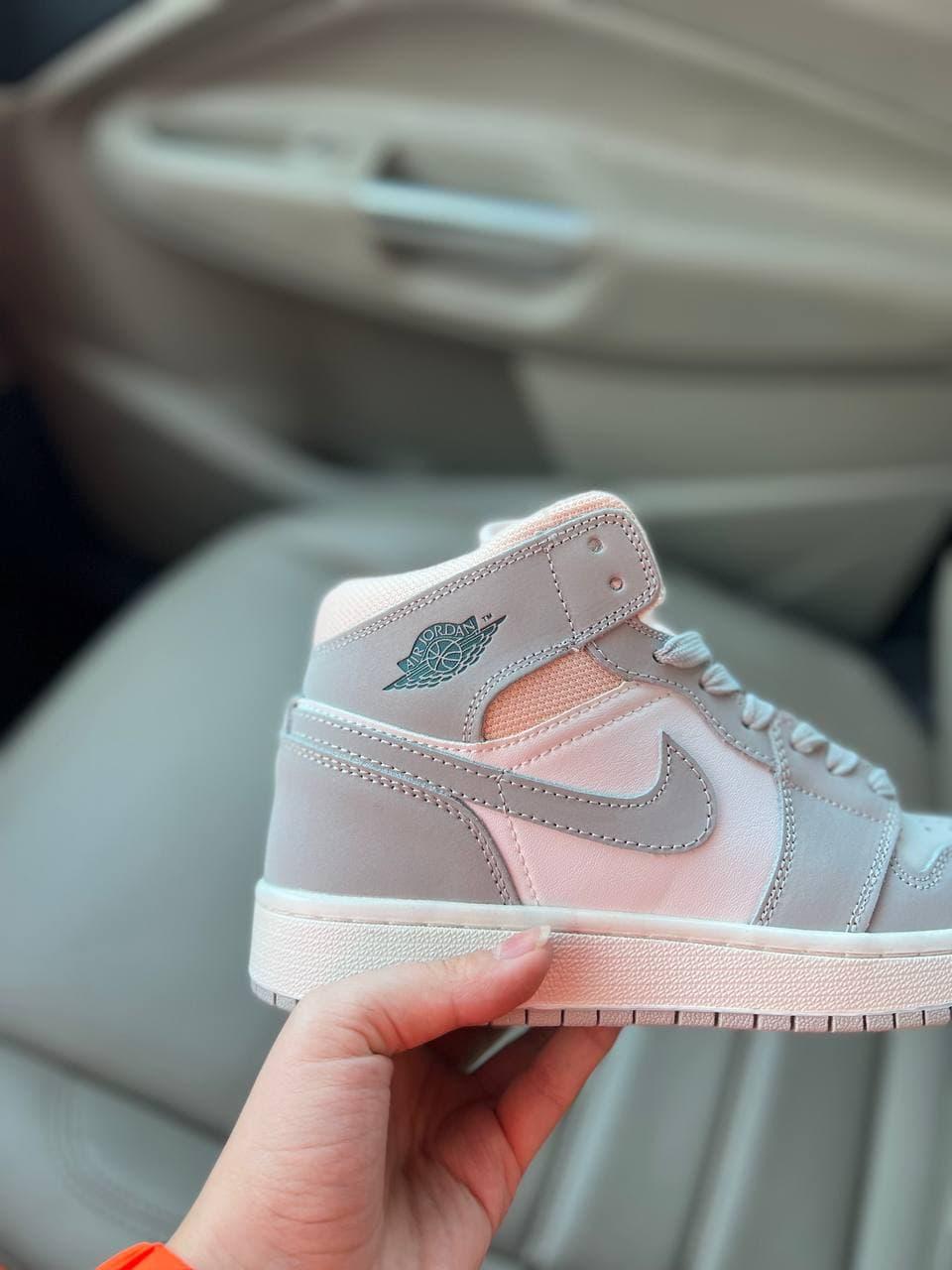 Nike Air Jordan 1 Retro High Grey White Orange
