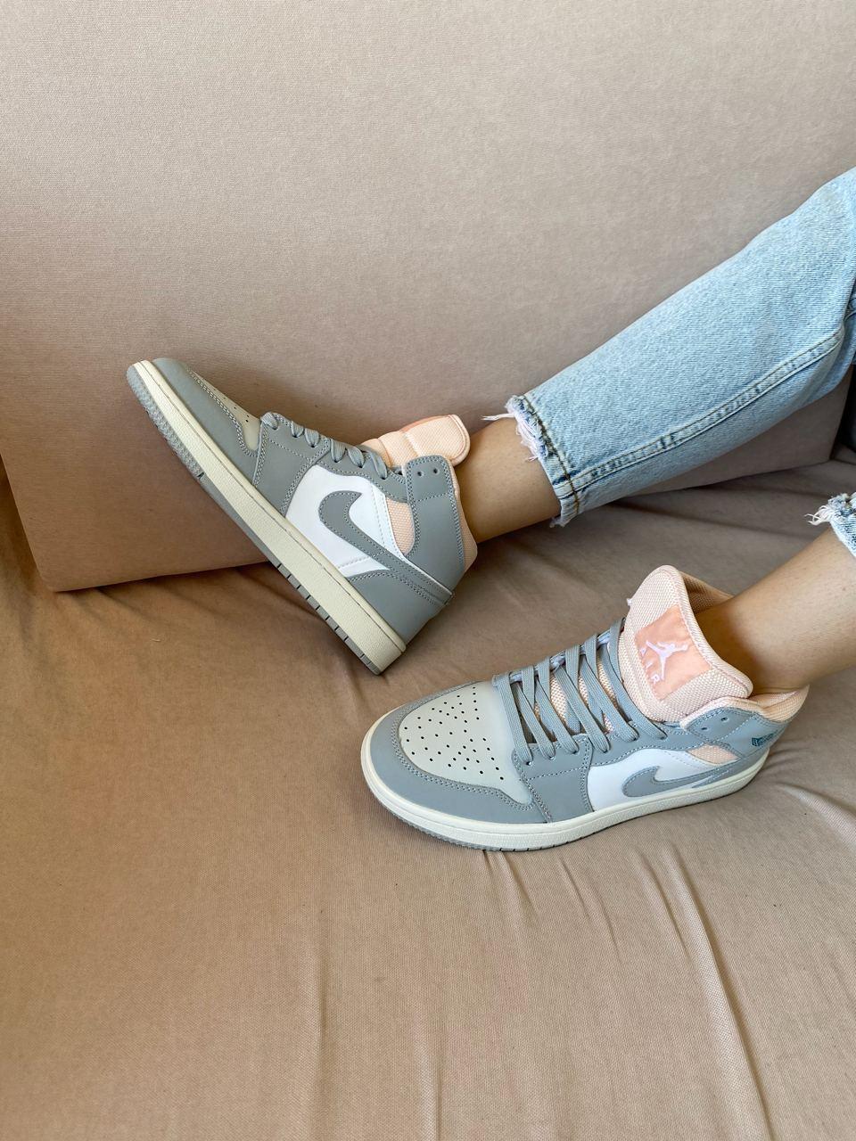 Nike Air Jordan 1 Retro High Grey White Orange