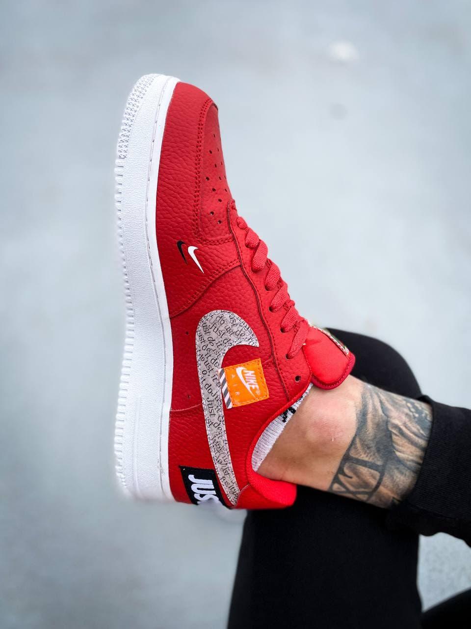 Nike Air Force 1 Low Just Do It Red