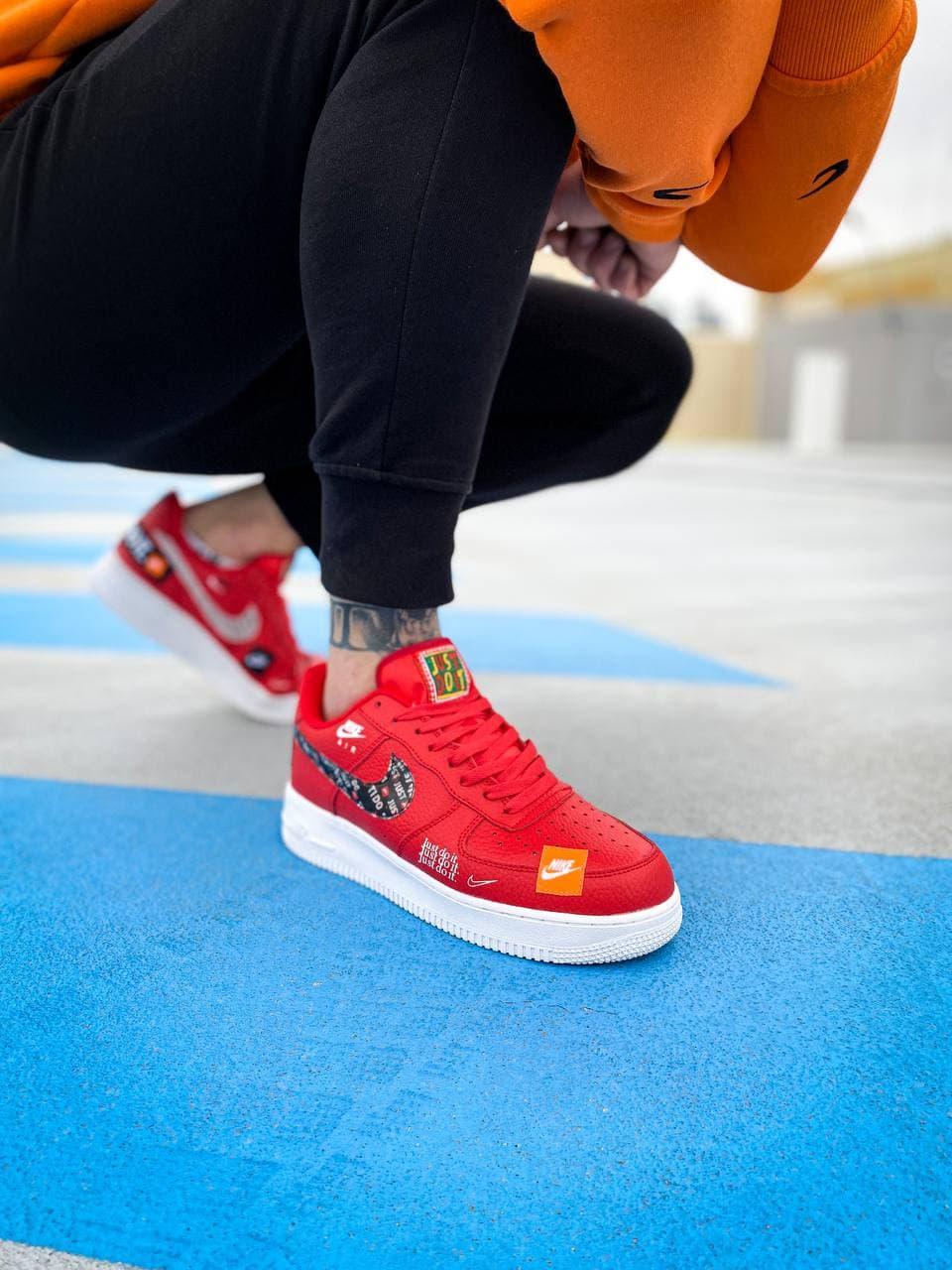 Nike Air Force 1 Low Just Do It Red