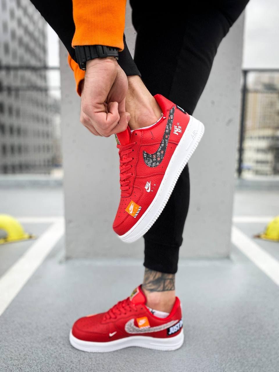 Nike Air Force 1 Low Just Do It Red