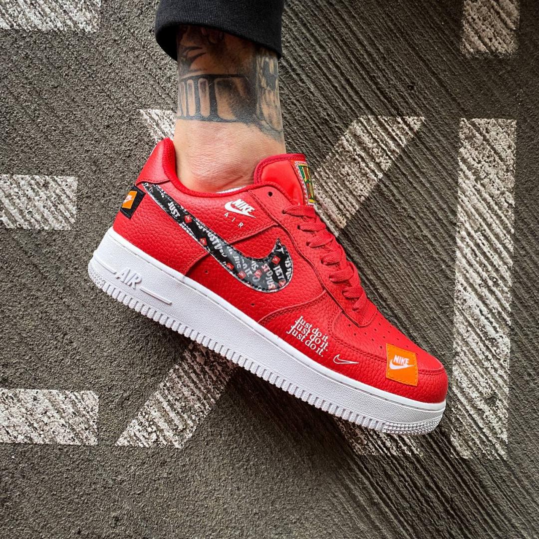 Nike Air Force 1 Low Just Do It Red