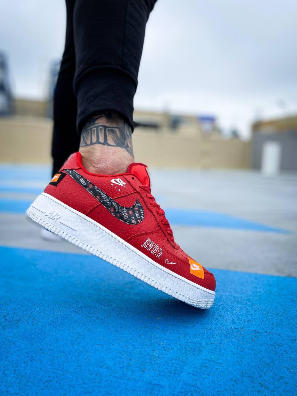 Nike Air Force 1 Low Just Do It Red