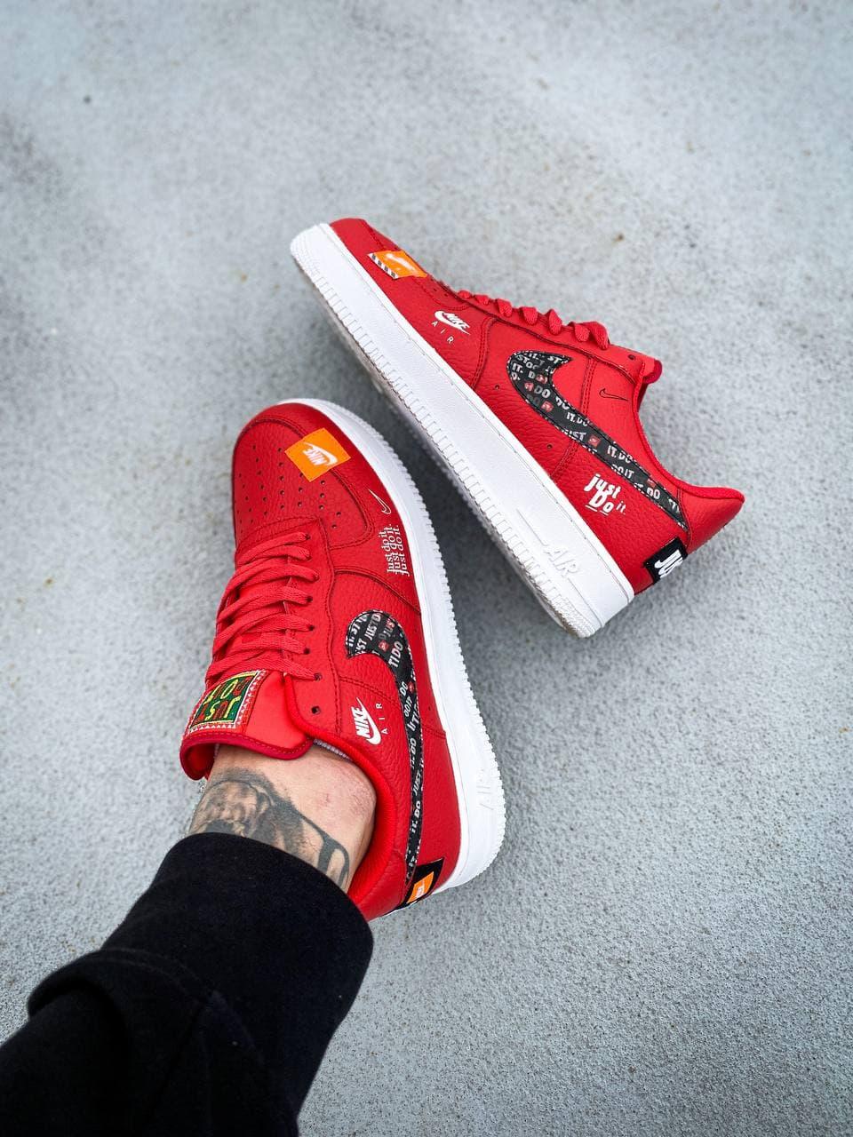 Nike Air Force 1 Low Just Do It Red