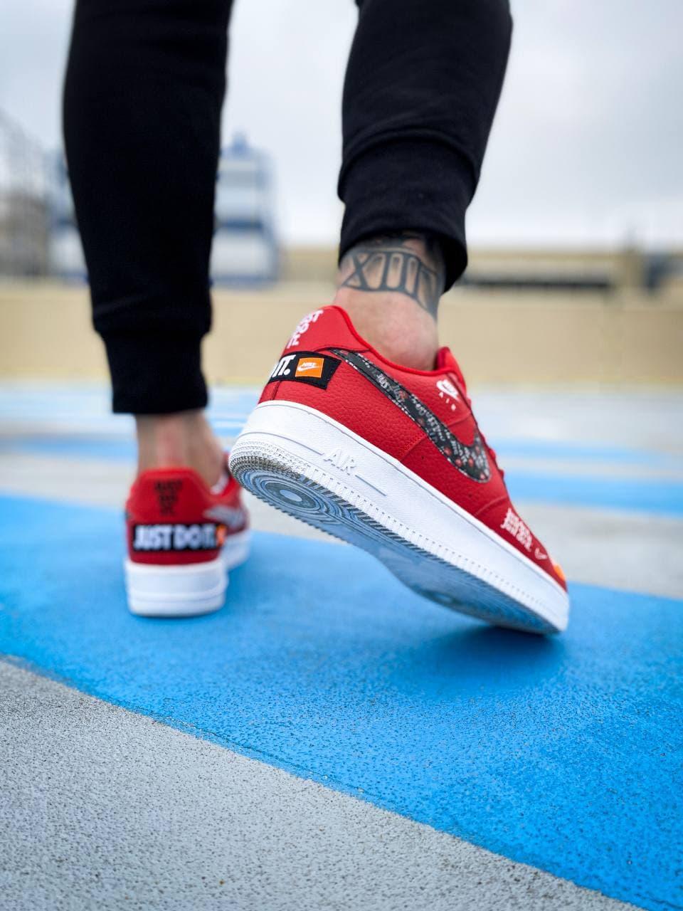Nike Air Force 1 Low Just Do It Red