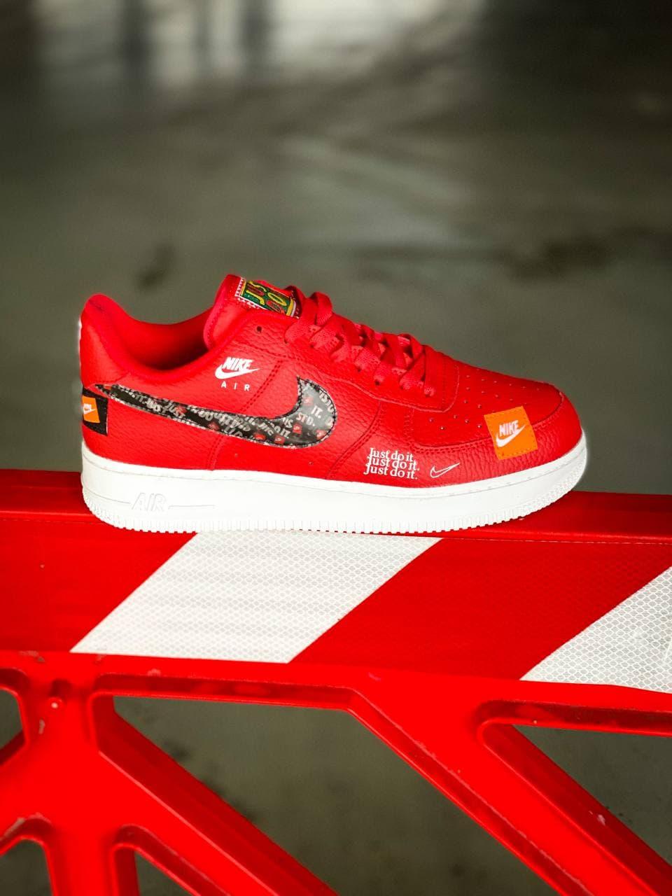 Nike Air Force 1 Low Just Do It Red