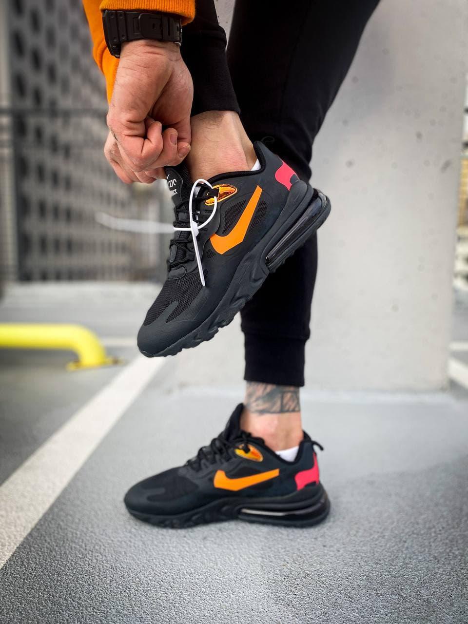 Nike Air Max 270 React Black Orange