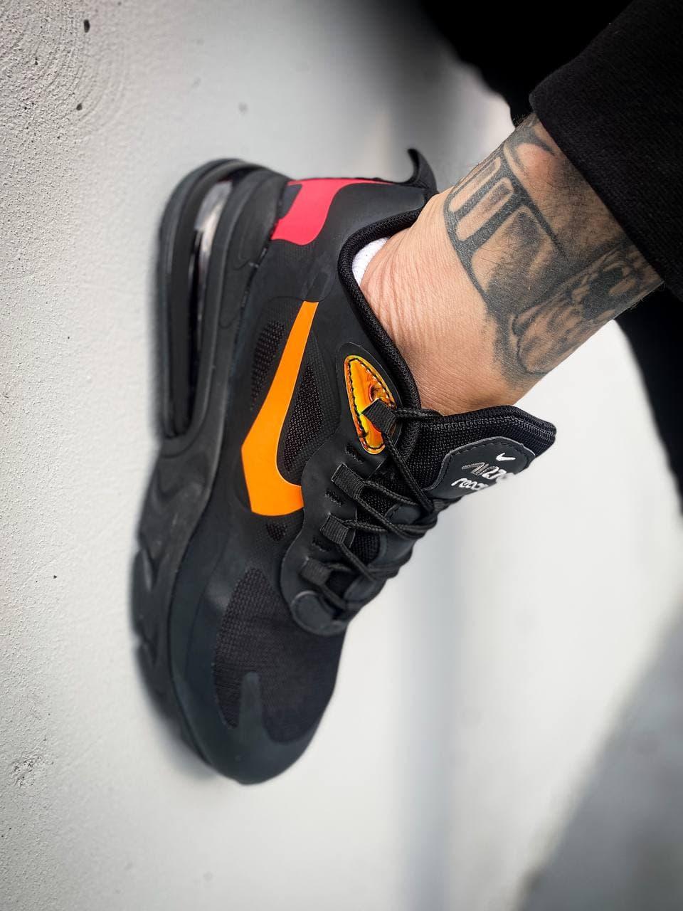 Nike Air Max 270 React Black Orange