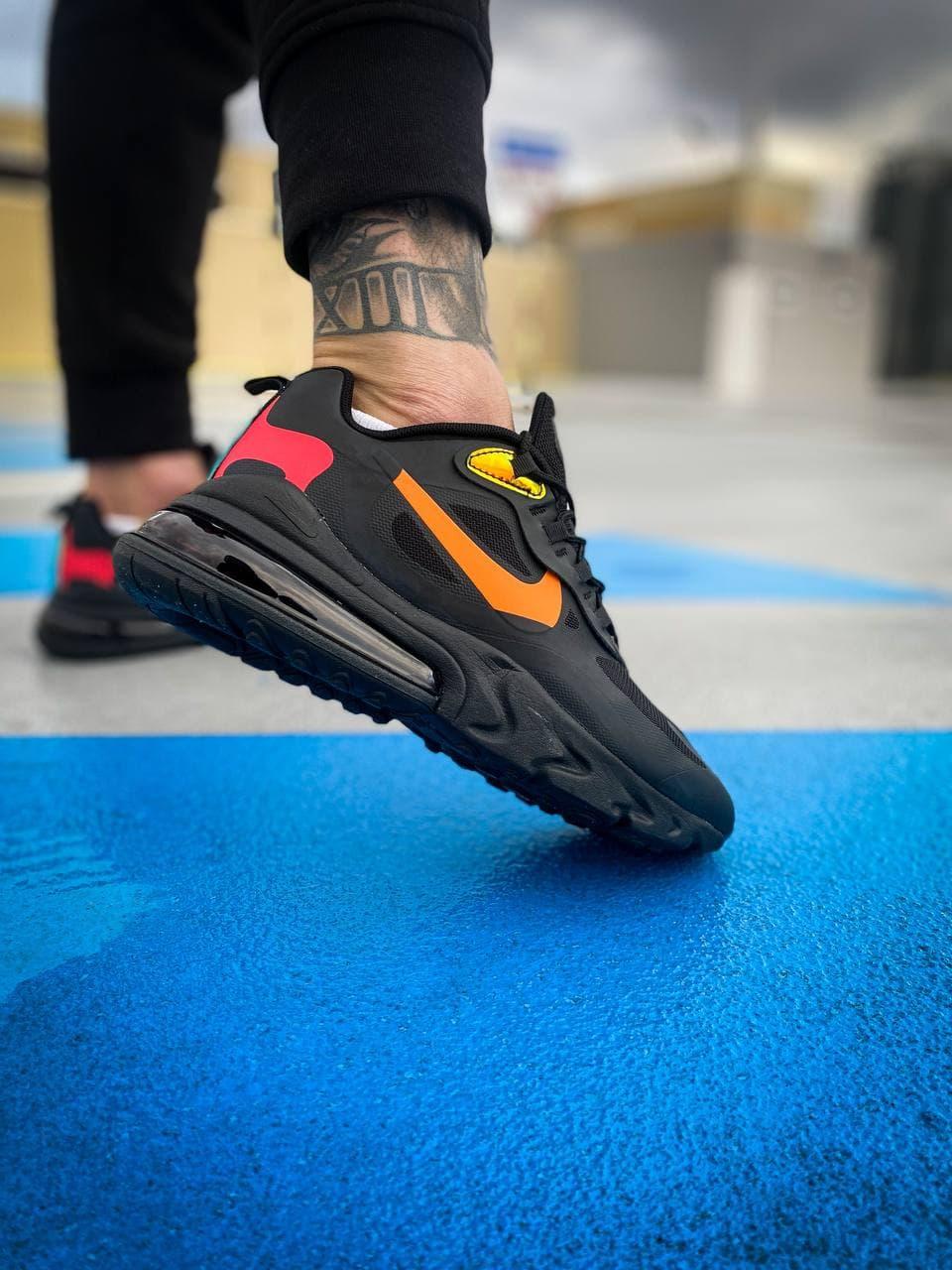 Nike Air Max 270 React Black Orange