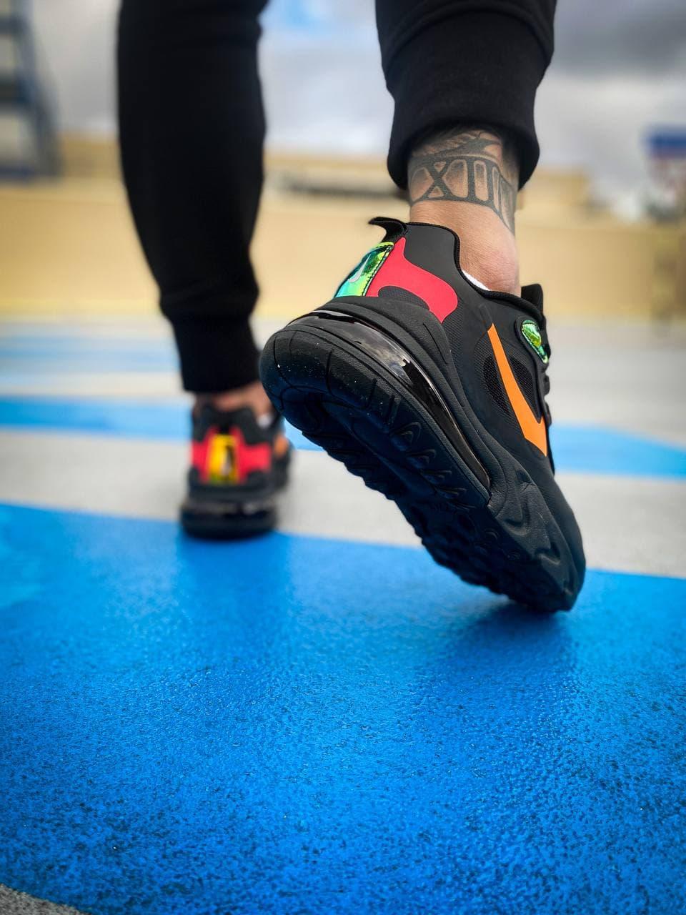 Nike Air Max 270 React Black Orange