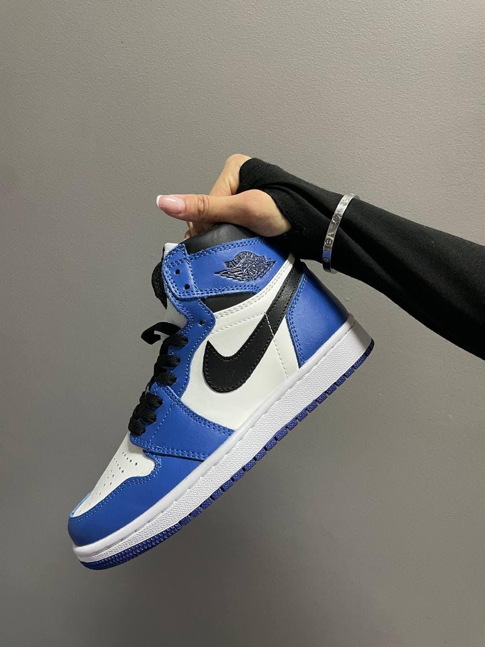 Nike Air Jordan 1 Retro High Blue White Black