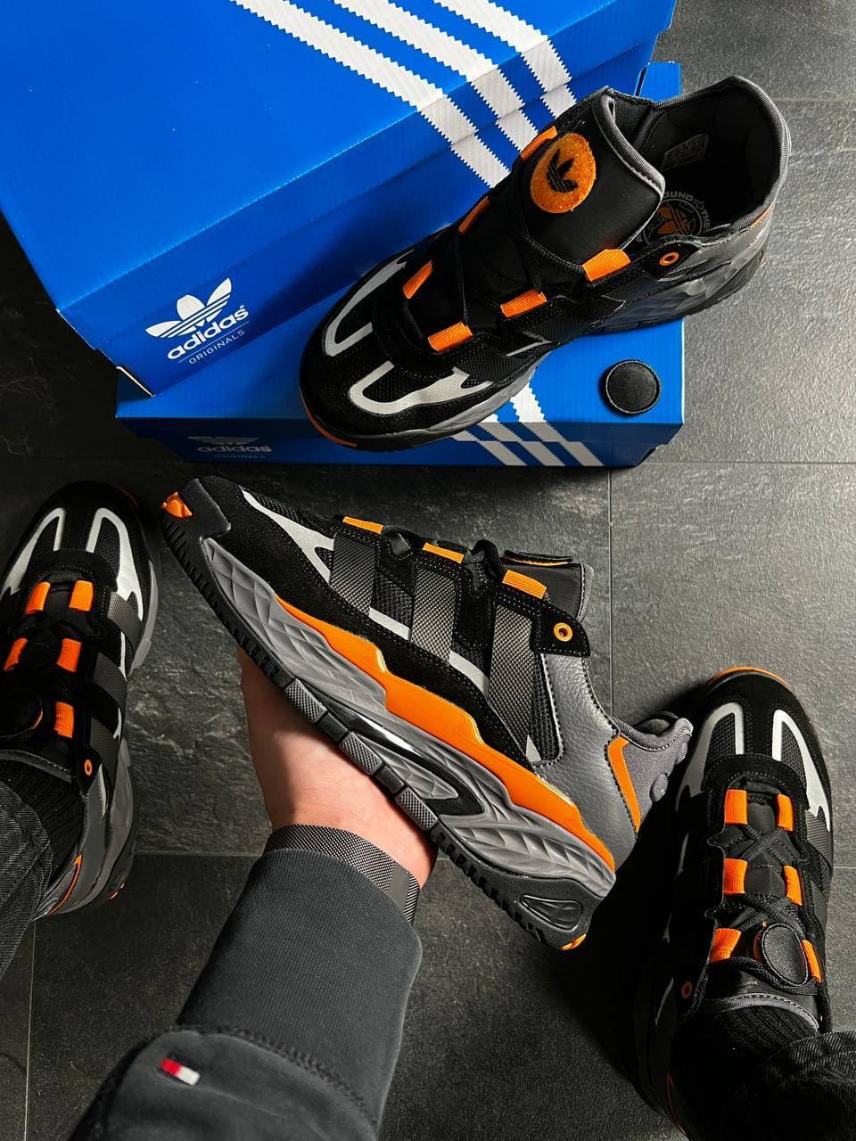 Adidas Niteball Black Orange 3