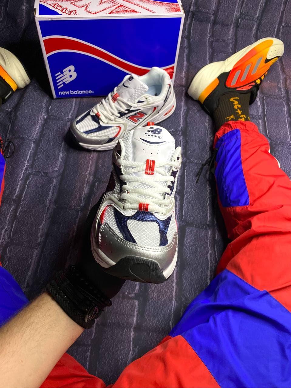 New Balance 530 White Red 2