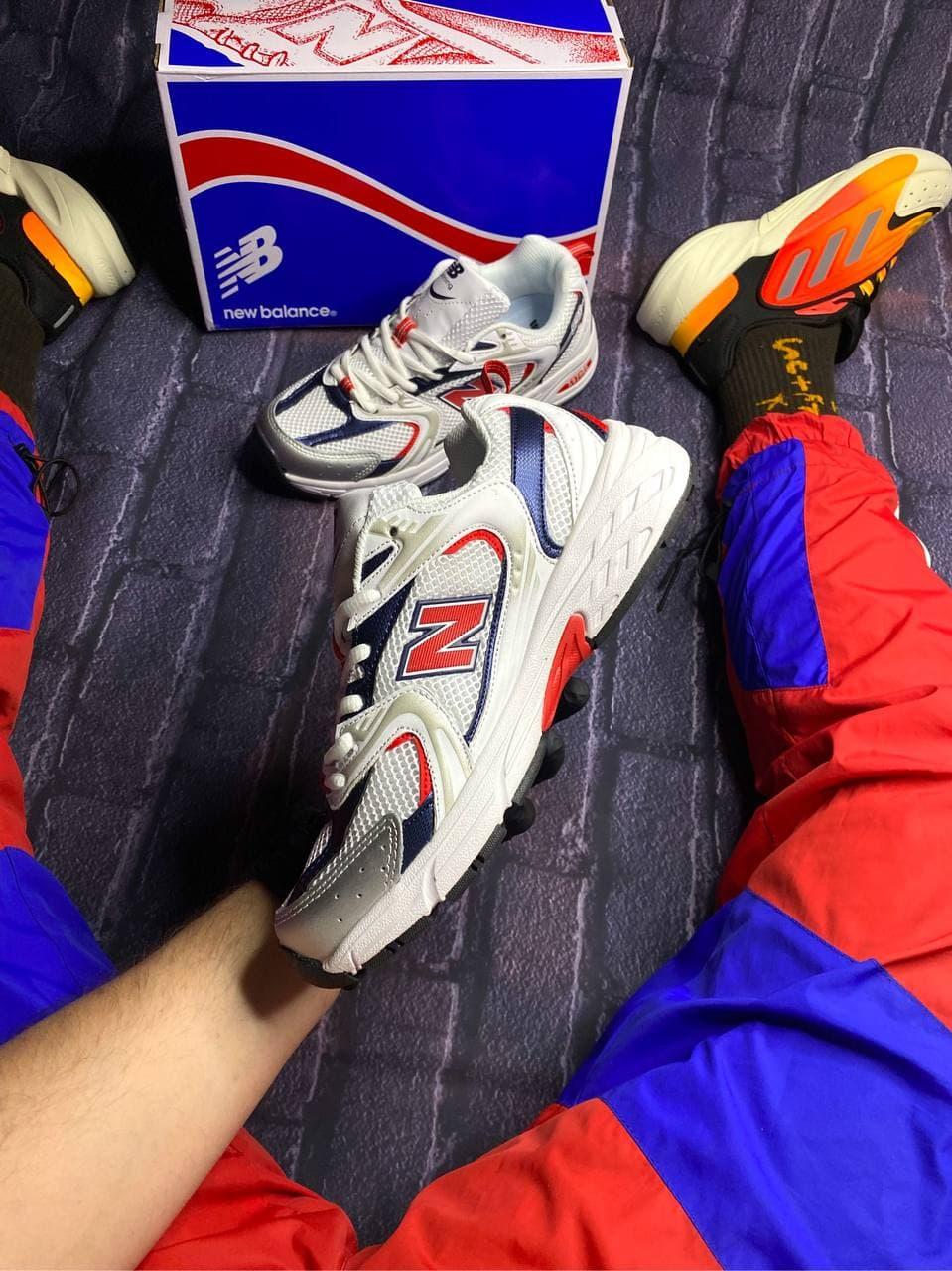 New Balance 530 White Red 2