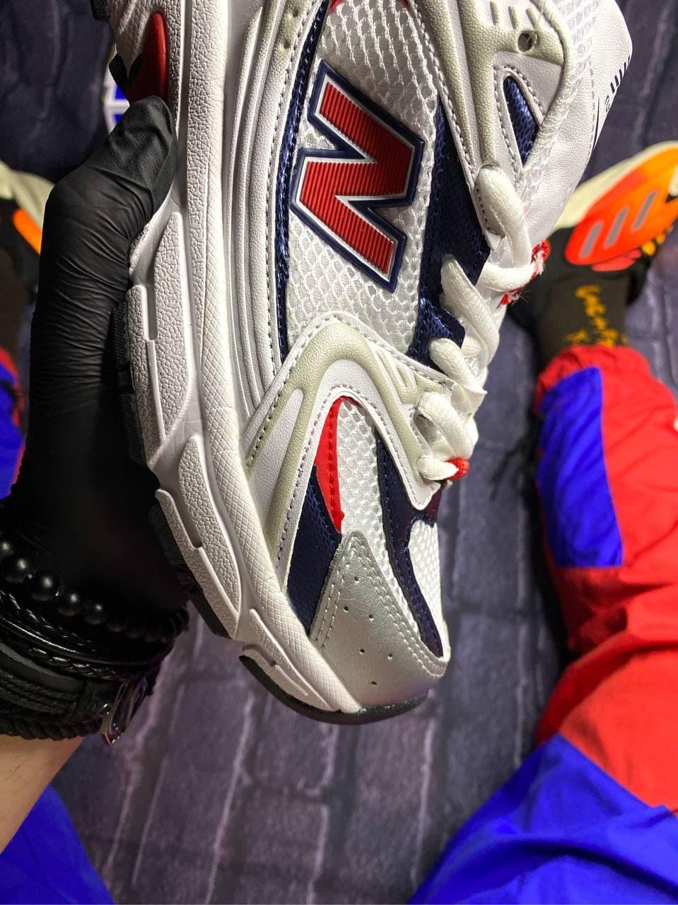 New Balance 530 White Red 2