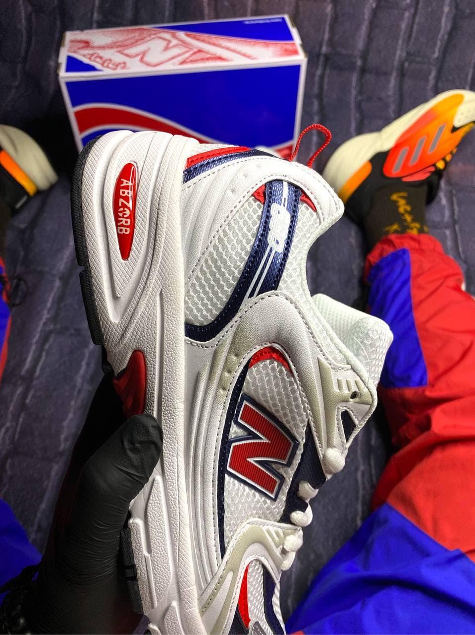 New Balance 530 White Red 2
