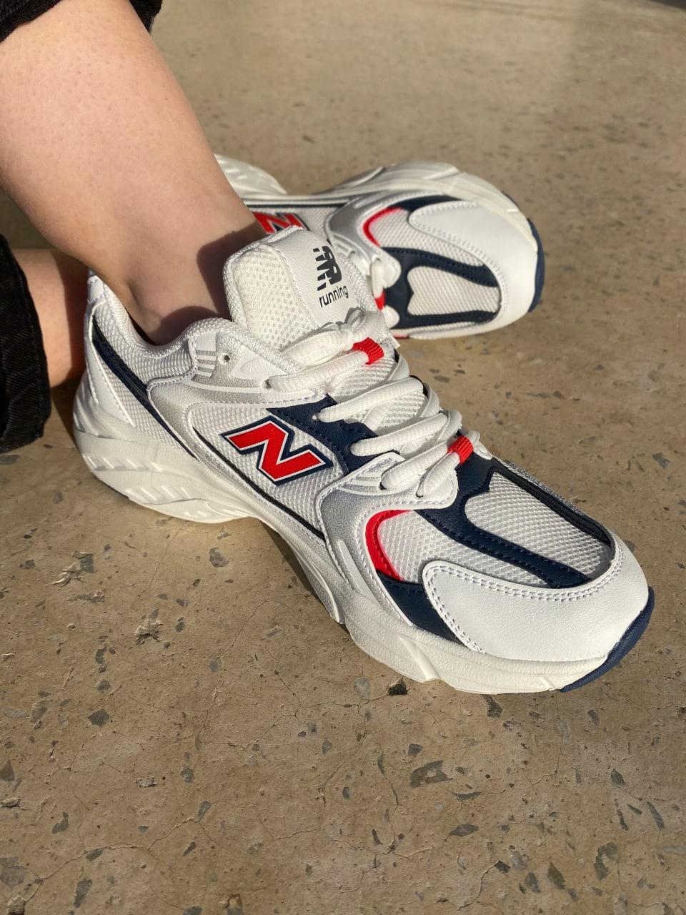 New Balance 530 White Red 2