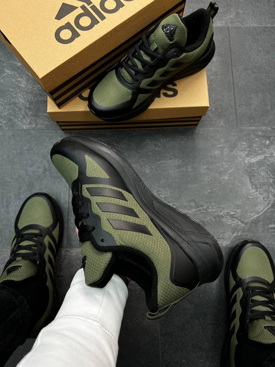 Adidas Cloudfoam Black Green