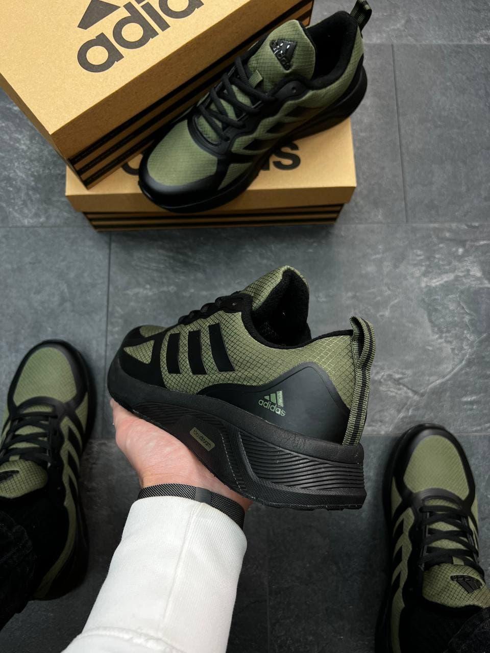Adidas Cloudfoam Black Green